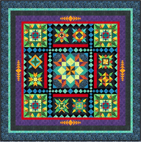 Black Jewels Block of the Month